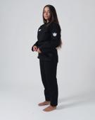 KINGZ womens kore v2 2024 edition BJJ GI - black